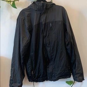 champion hooded windbreaker